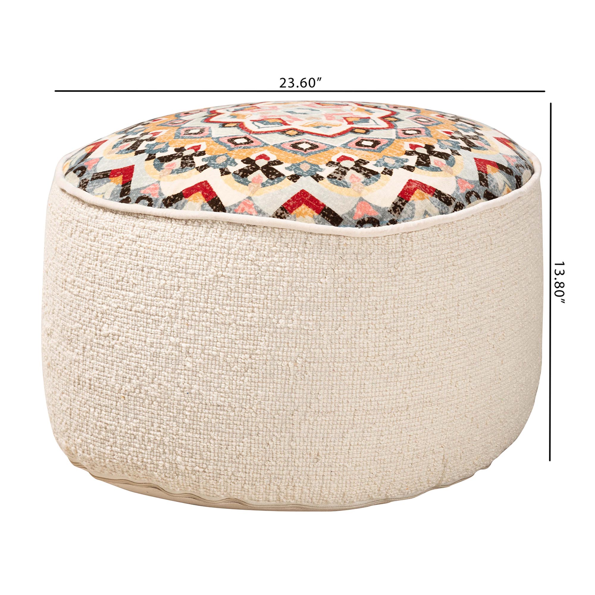 Vintage deals pouf ottoman